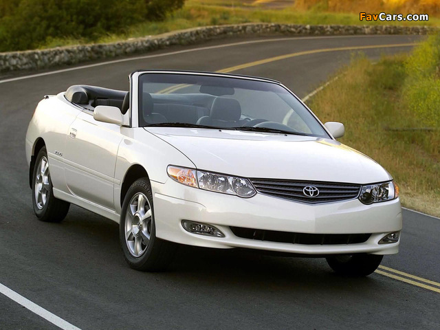 Toyota Camry Solara Convertible 2002–04 images (640 x 480)