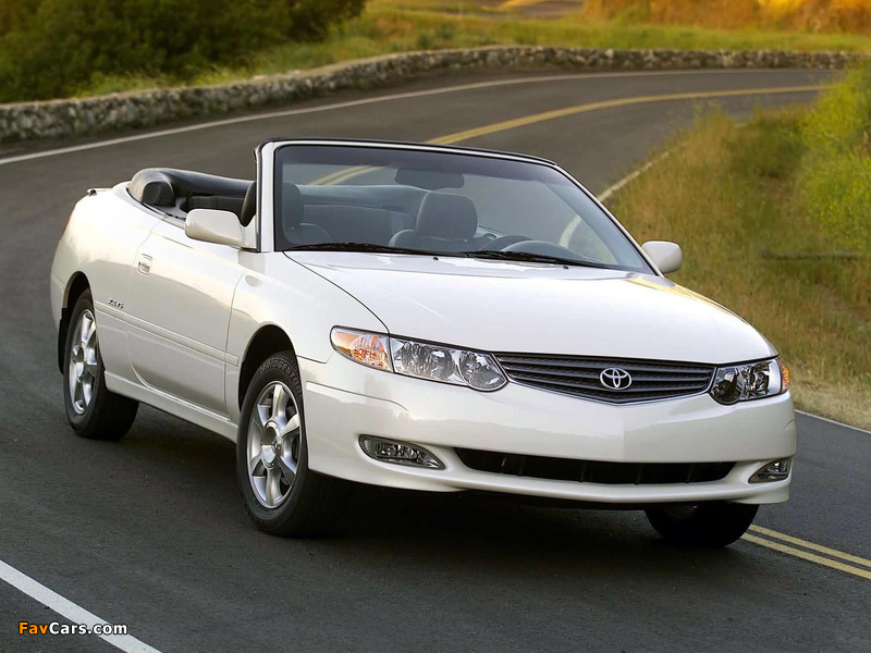 Toyota Camry Solara Convertible 2002–04 images (800 x 600)