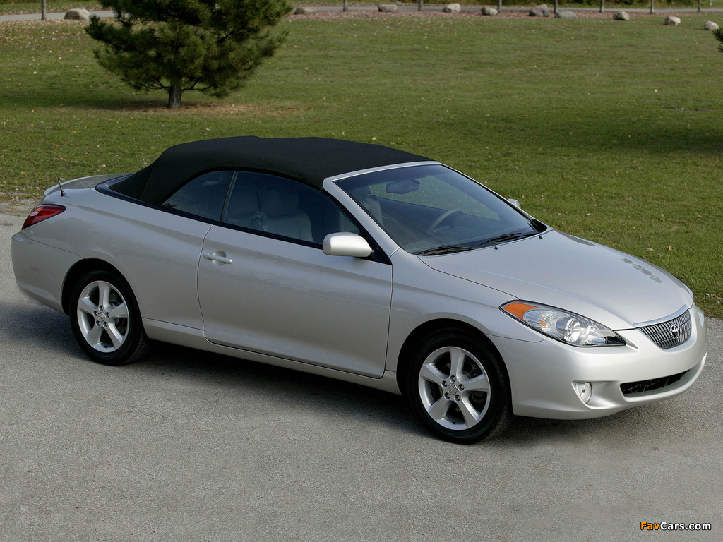 Toyota Camry Solara Convertible 2004–06 wallpapers (1024 x 768)