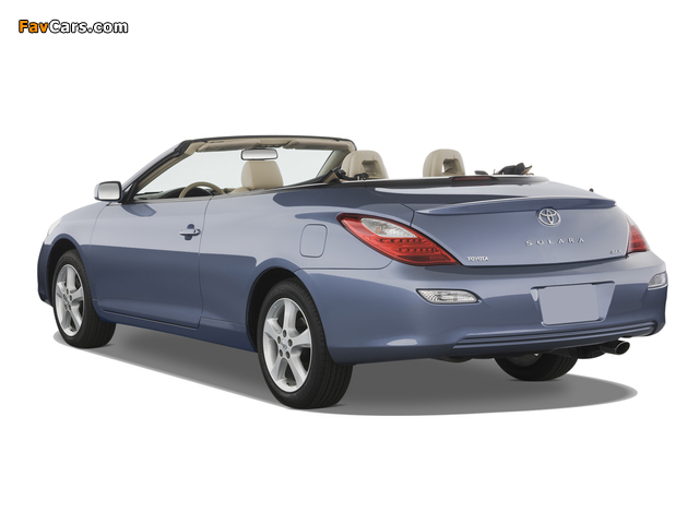 Toyota Camry Solara Convertible 2006–09 wallpapers (640 x 480)