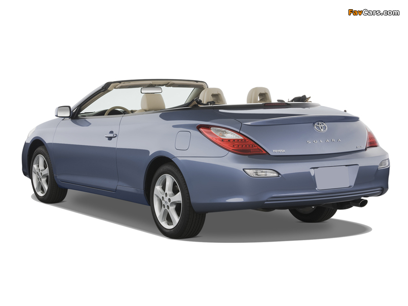 Toyota Camry Solara Convertible 2006–09 wallpapers (800 x 600)