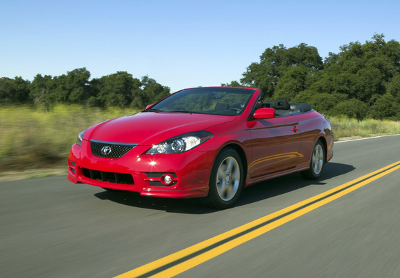 Toyota Camry Solara Sport Convertible 2006–09 wallpapers