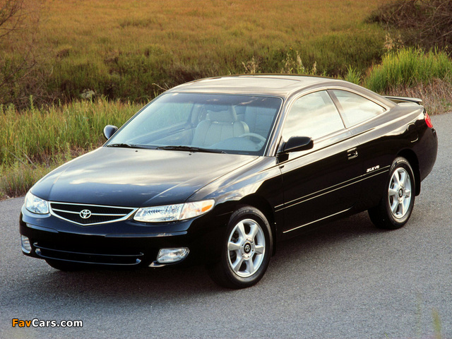 Toyota Camry Solara Coupe 1999–2002 wallpapers (640 x 480)
