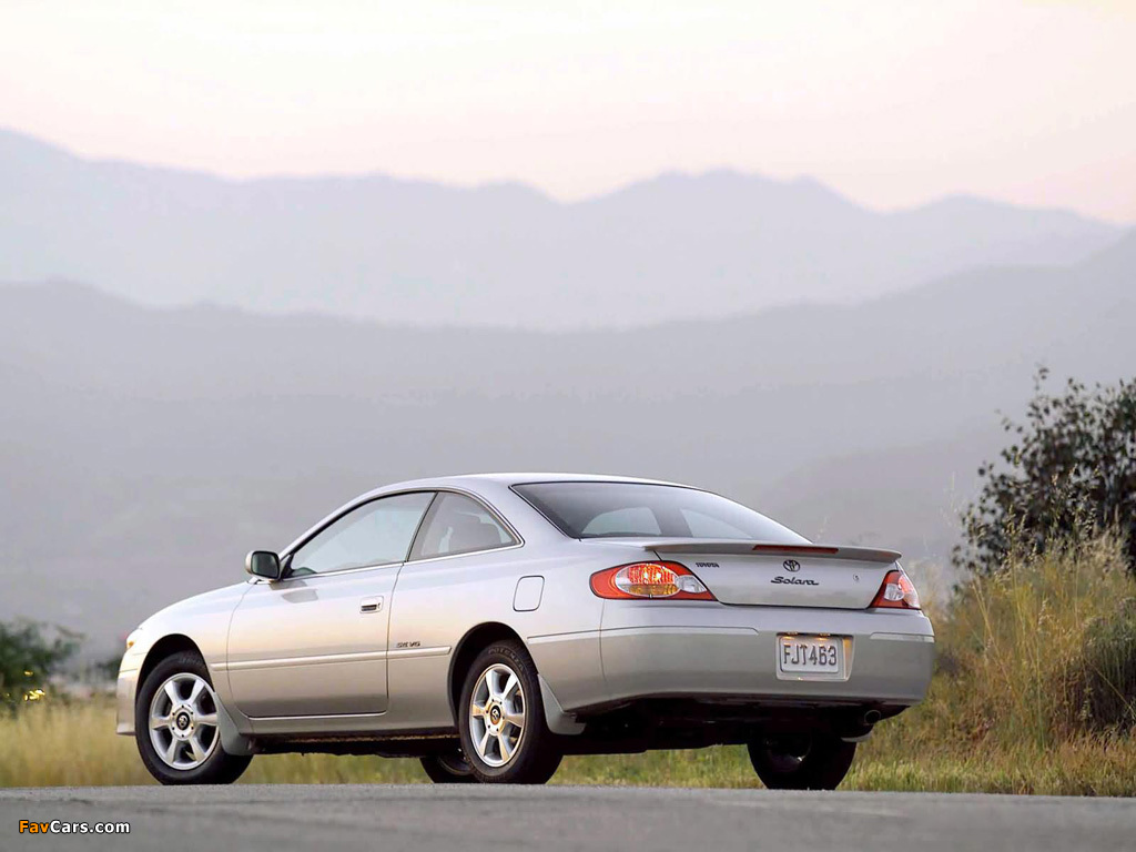 Toyota Camry Solara Coupe 2002–04 wallpapers (1024 x 768)