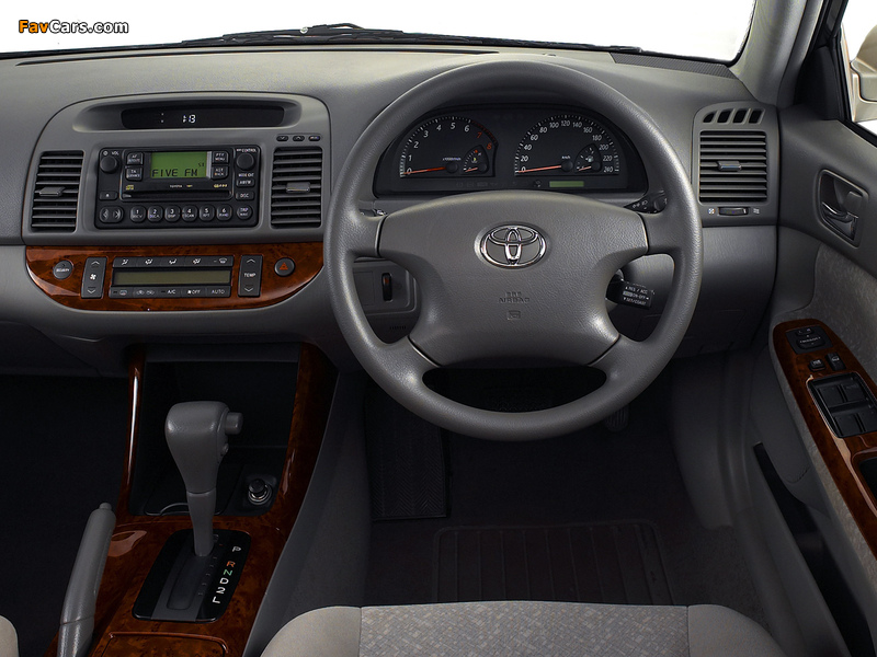 Images of Toyota Camry ZA-spec (ACV30) 2001–04 (800 x 600)