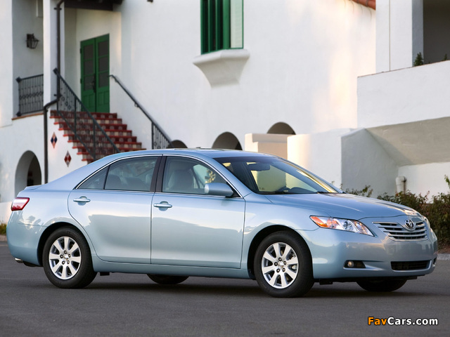 Images of Toyota Camry XLE 2006–09 (640 x 480)