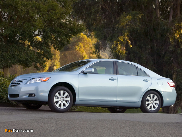 Images of Toyota Camry XLE 2006–09 (640 x 480)