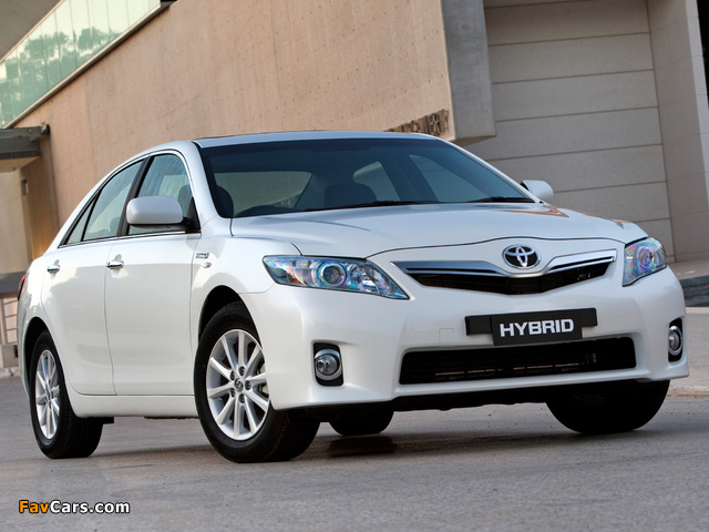 Images of Toyota Camry Hybrid AU-spec 2009–11 (640 x 480)