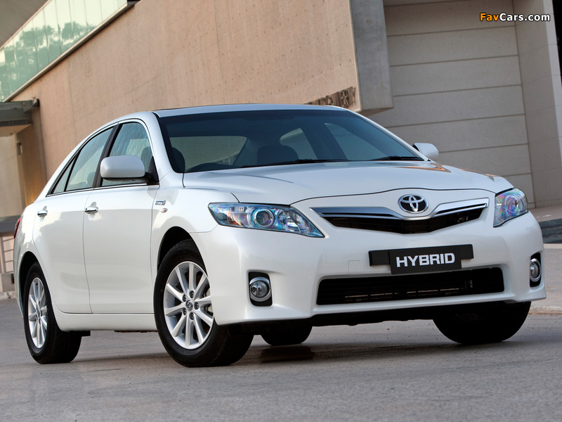 Images of Toyota Camry Hybrid AU-spec 2009–11 (800 x 600)