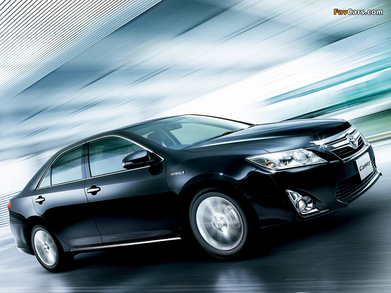 Images of Toyota Camry Hybrid JP-spec 2011 (800 x 600)