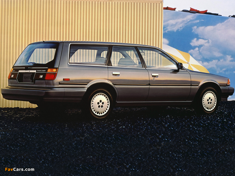 Photos of Toyota Camry Wagon (V20) 1986–91 (800 x 600)