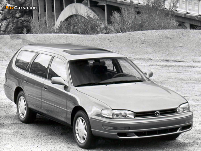 Photos of Toyota Camry Wagon US-spec (XV10) 1992–96 (640 x 480)
