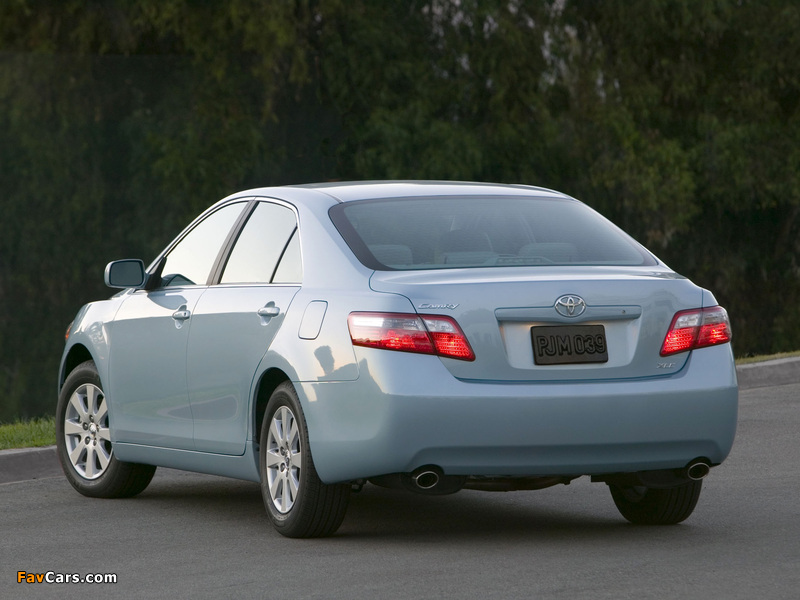 Photos of Toyota Camry XLE 2006–09 (800 x 600)