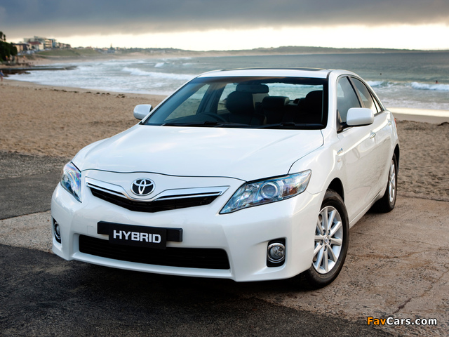 Photos of Toyota Camry Hybrid AU-spec 2009–11 (640 x 480)