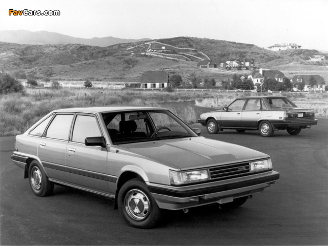 Pictures of Toyota Camry 5-door & Sedan 1984 (640 x 480)