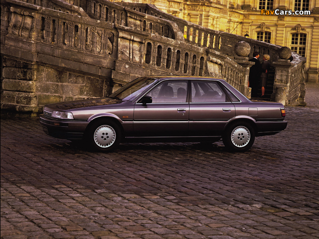 Pictures of Toyota Camry Sedan (V20) 1986–91 (640 x 480)