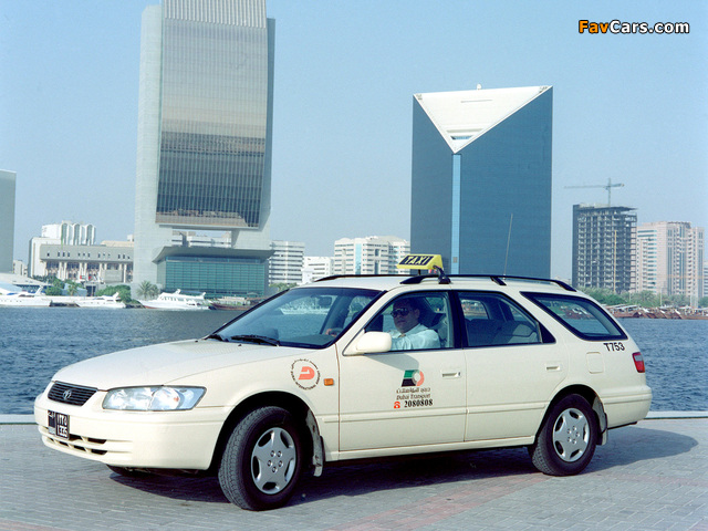Pictures of Toyota Camry Wagon Taxi (MCV21) 1997–99 (640 x 480)
