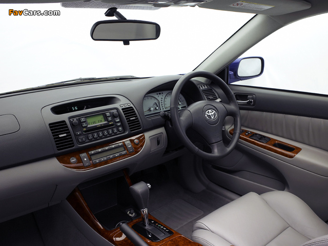 Pictures of Toyota Camry ZA-spec (ACV30) 2001–04 (640 x 480)