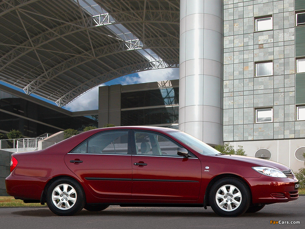 Pictures of Toyota Camry ZA-spec (ACV30) 2001–04 (1024 x 768)