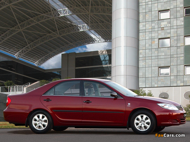 Pictures of Toyota Camry ZA-spec (ACV30) 2001–04 (640 x 480)