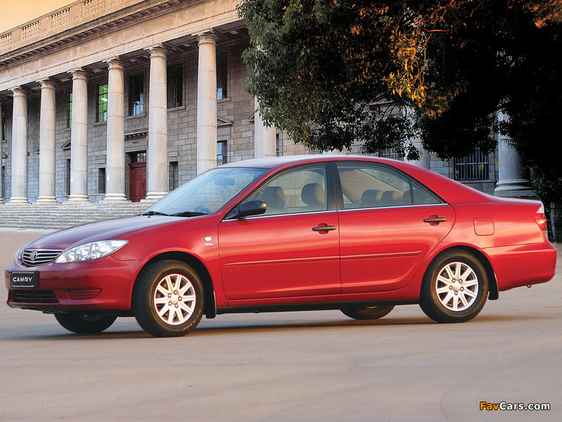 Pictures of Toyota Camry ZA-spec (ACV30) 2004–06 (800 x 600)