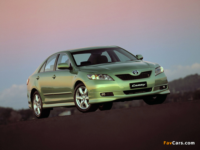 Pictures of Toyota Camry Sportivo 2006–09 (640 x 480)
