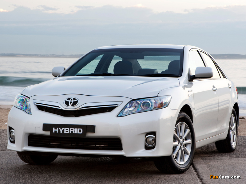 Pictures of Toyota Camry Hybrid AU-spec 2009–11 (800 x 600)