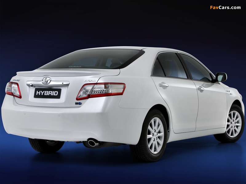 Pictures of Toyota Camry Hybrid AU-spec 2009–11 (800 x 600)