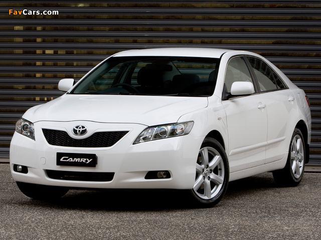Pictures of Toyota Camry AU-spec 2009–11 (640 x 480)