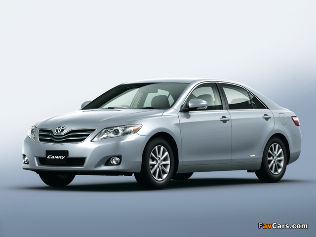 Pictures of Toyota Camry JP-spec 2009–11 (640 x 480)