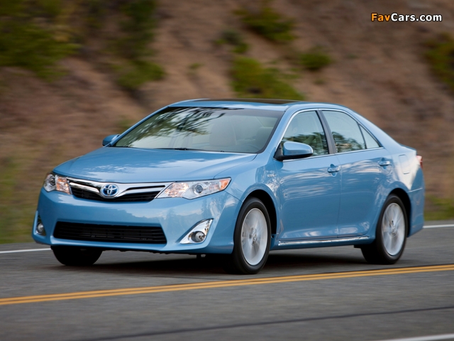 Pictures of Toyota Camry Hybrid US-spec 2011 (640 x 480)