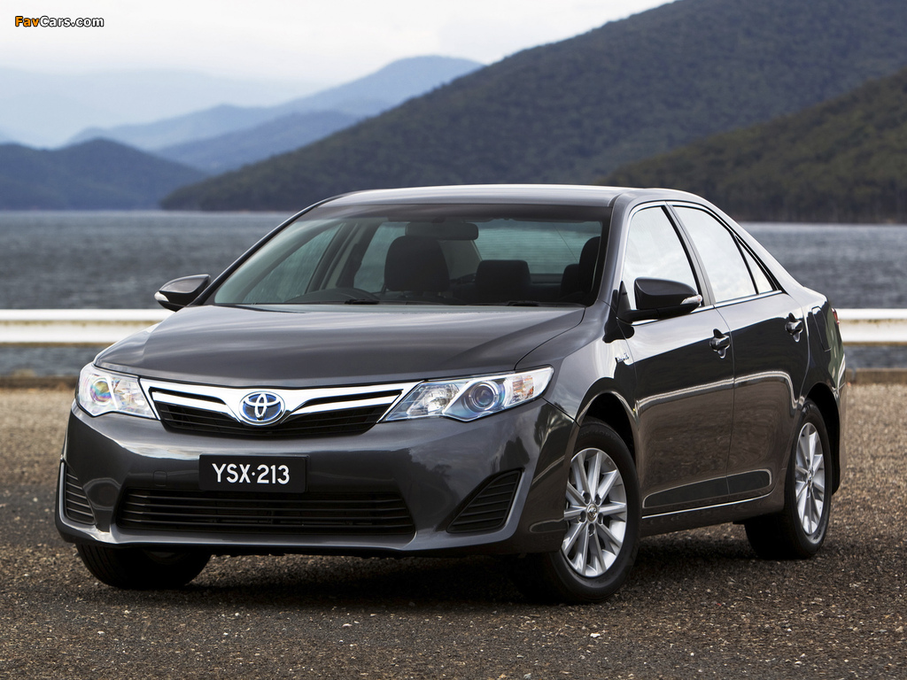 Pictures of Toyota Camry Hybrid AU-spec 2011 (1024 x 768)