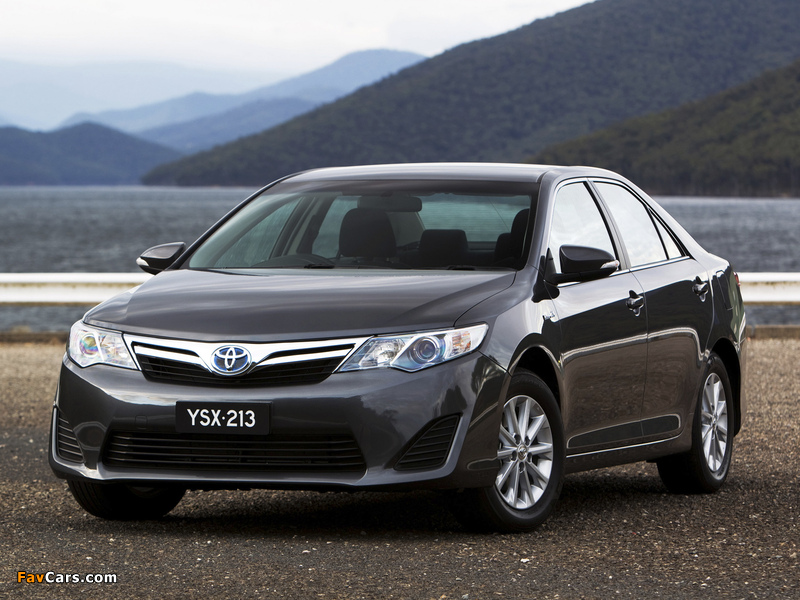 Pictures of Toyota Camry Hybrid AU-spec 2011 (800 x 600)