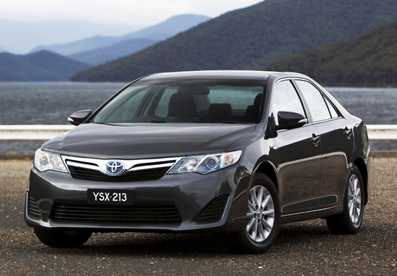 Pictures of Toyota Camry Hybrid AU-spec 2011