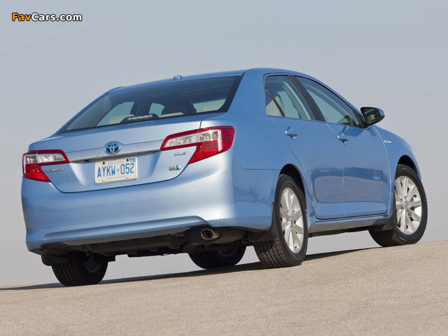 Pictures of Toyota Camry Hybrid US-spec 2011 (640 x 480)