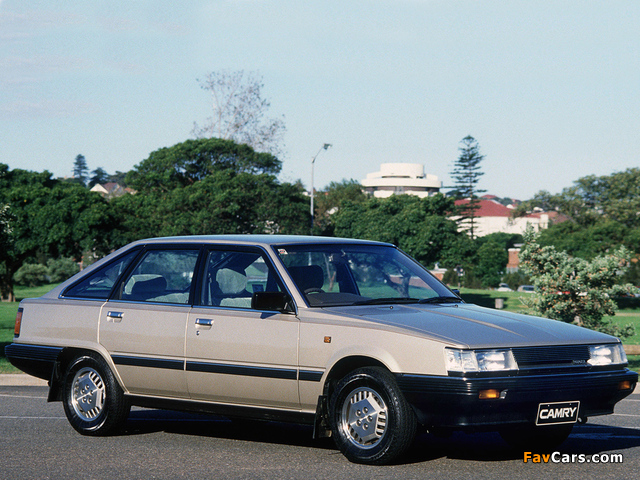 Toyota Camry GLI AU-spec (V10) 1982–86 wallpapers (640 x 480)