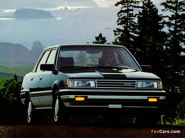 Toyota Camry LE US-spec (V10) 1984–86 pictures (640 x 480)