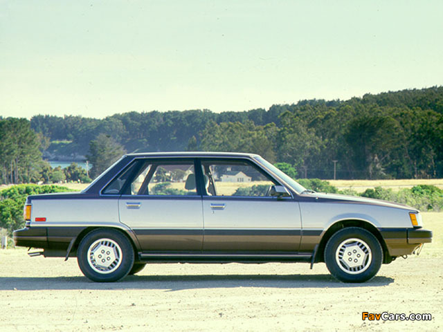 Toyota Camry LE US-spec (V10) 1984–86 wallpapers (640 x 480)