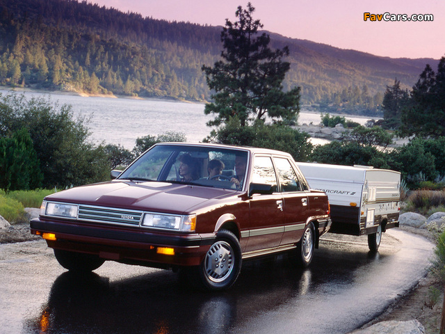 Toyota Camry LE US-spec (V10) 1984–86 wallpapers (640 x 480)