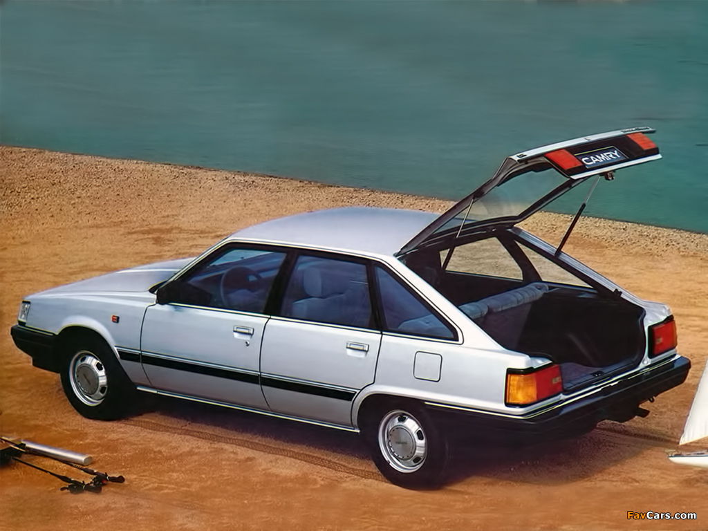 Toyota Camry Liftback EU-spec (V10) 1984–86 wallpapers (1024 x 768)