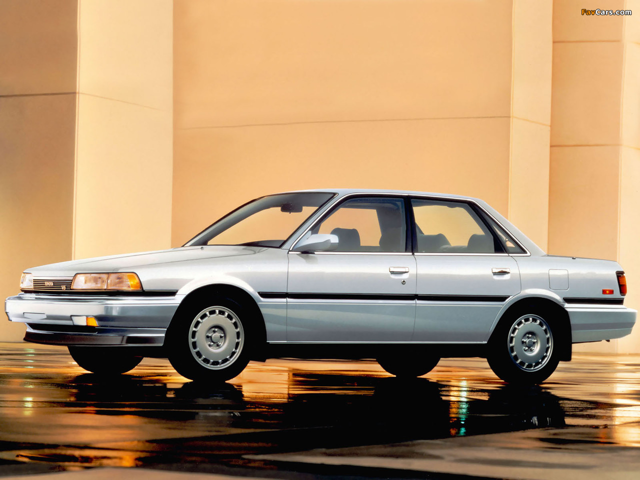 Toyota Camry Sedan LE US-spec 1986–90 photos (1280 x 960)