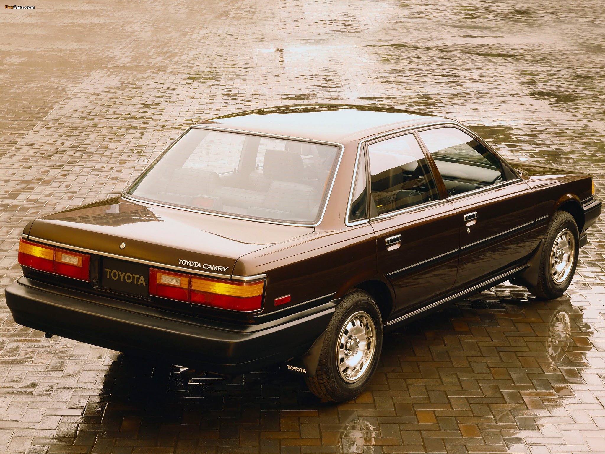 Toyota Camry Sedan Deluxe US-spec 1986–91 pictures (2048 x 1536)