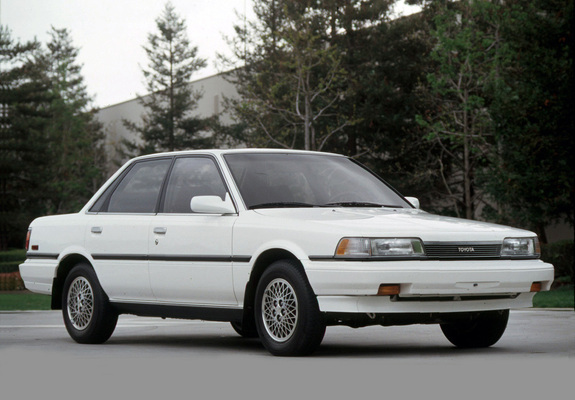 Toyota Camry Sedan LE US-spec 1986–90 wallpapers