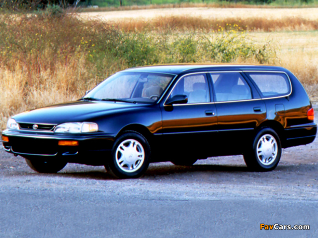Toyota Camry Wagon US-spec (XV10) 1992–96 photos (640 x 480)