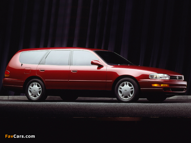 Toyota Camry Wagon US-spec (XV10) 1992–96 photos (640 x 480)