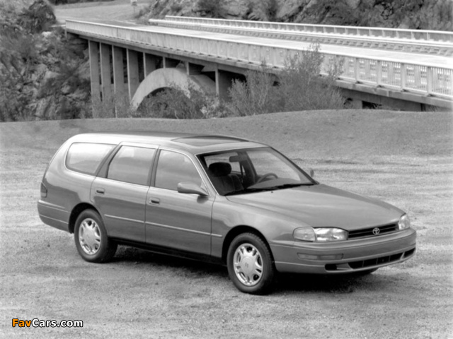 Toyota Camry Wagon US-spec (XV10) 1992–96 wallpapers (640 x 480)