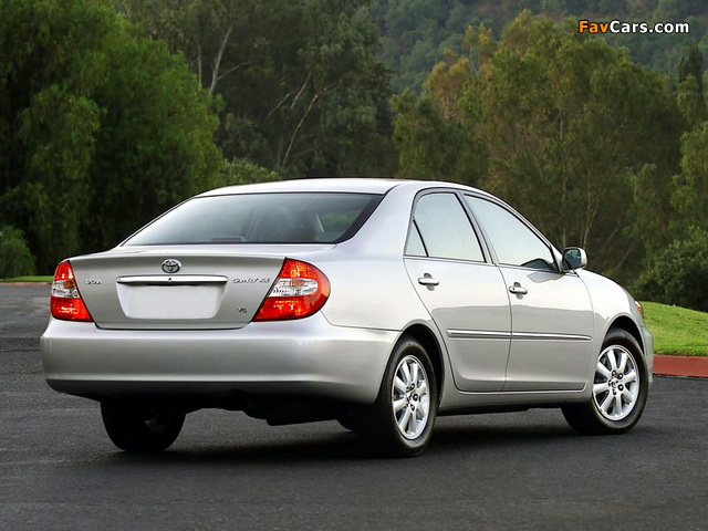 Toyota Camry US-spec (ACV30) 2001–04 images (640 x 480)