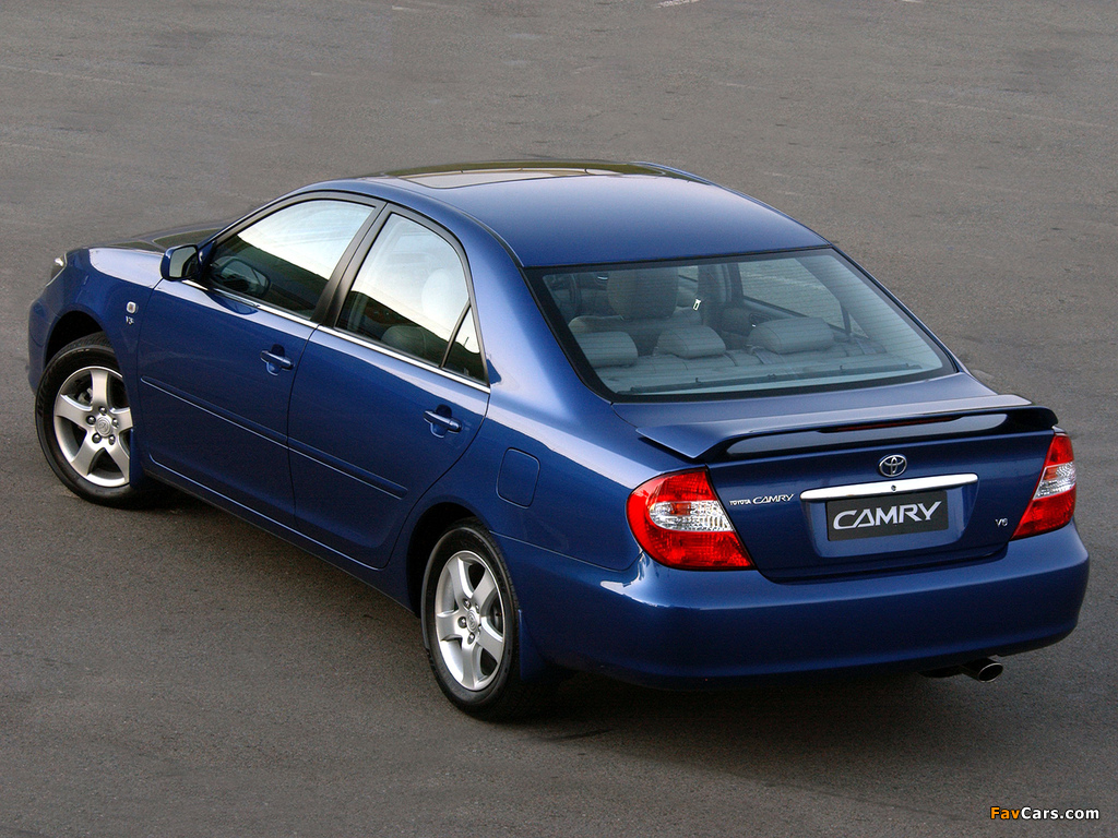 Toyota Camry ZA-spec (ACV30) 2001–04 images (1024 x 768)