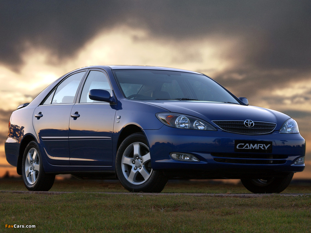Toyota Camry ZA-spec (ACV30) 2001–04 images (1024 x 768)
