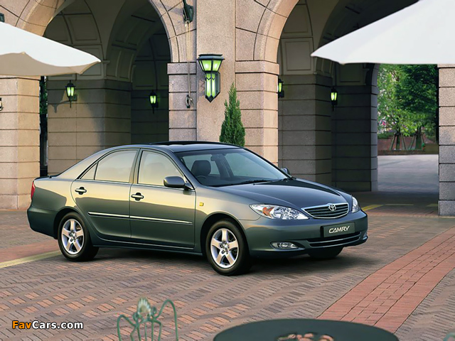 Toyota Camry JP-spec (ACV30) 2001–04 photos (640 x 480)